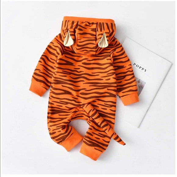 Baby Bodysuit Tiger - Picture 3 of 9